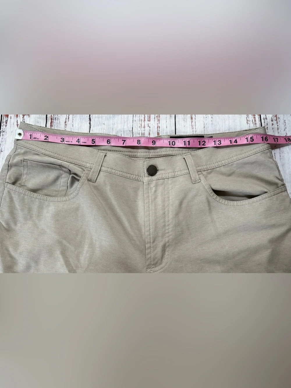Dunning Everbest Stretch Golf Pants Khaki 32x30